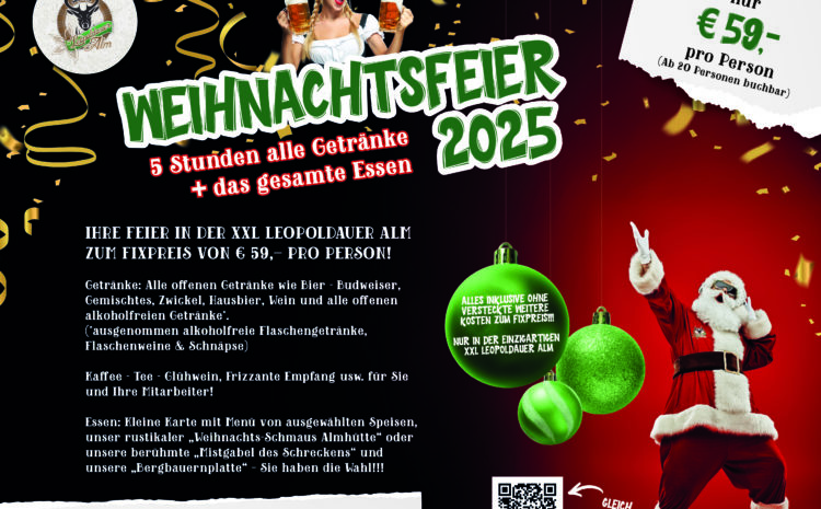  🎄DEINE WEIHNACHTSFEIER AUF DER ALM🎄